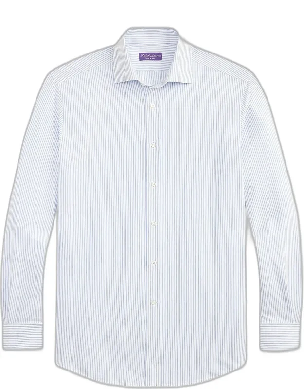Micro-stripe Modern Fit Sport Shirt