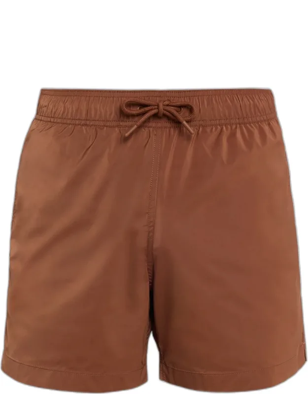 Salvador Elastic-waistband Swim Trunks