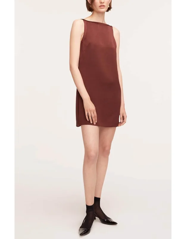 Satin Shift Dress
