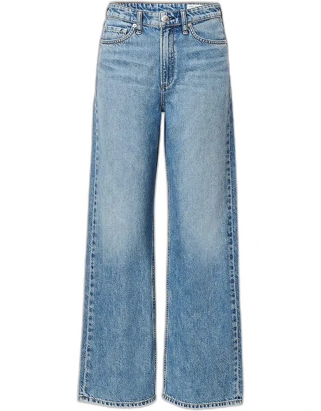 Featherweight Logan Mid-rise Wide Jeans With Relaxed, Wide Legs
