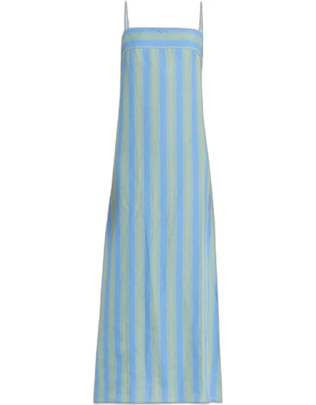Striped Linen Dress