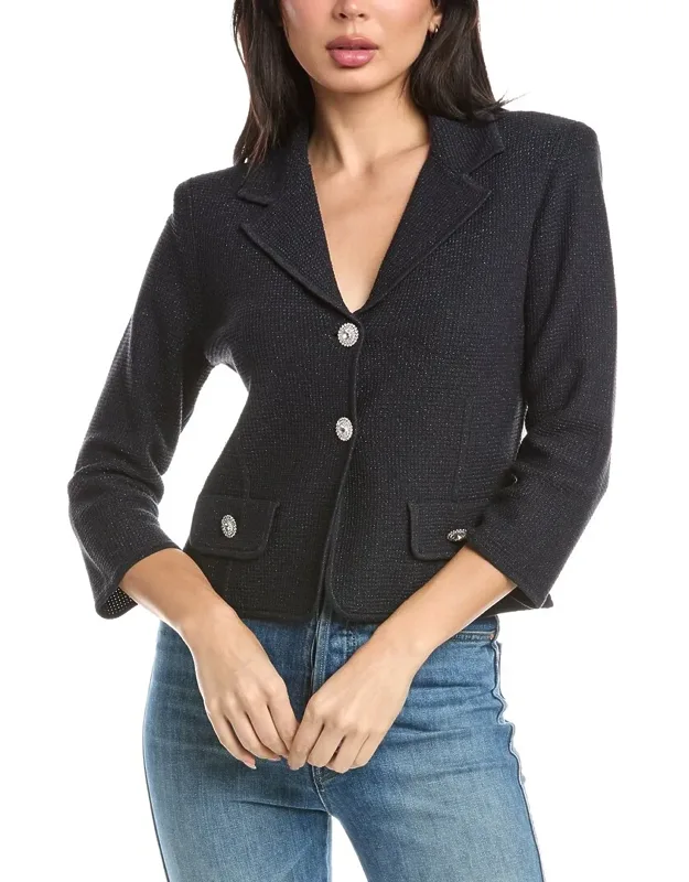 Fitted Knit Jacket