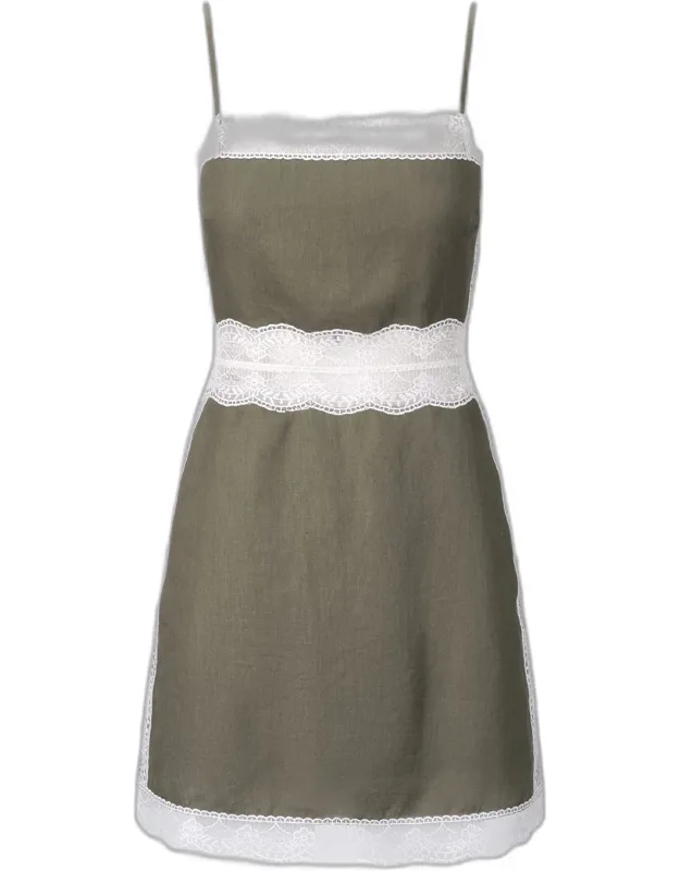 Linen Mini Dress