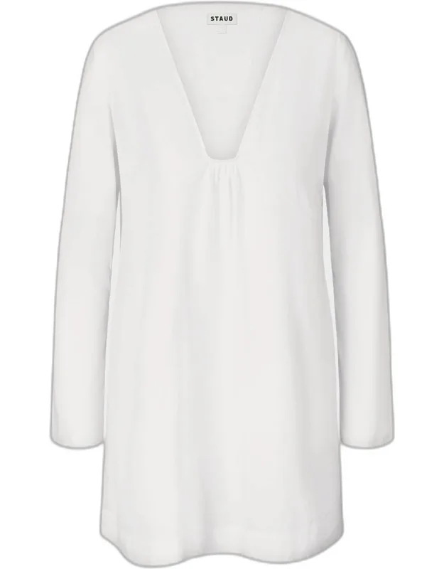 Cotton Voile Mini Dress