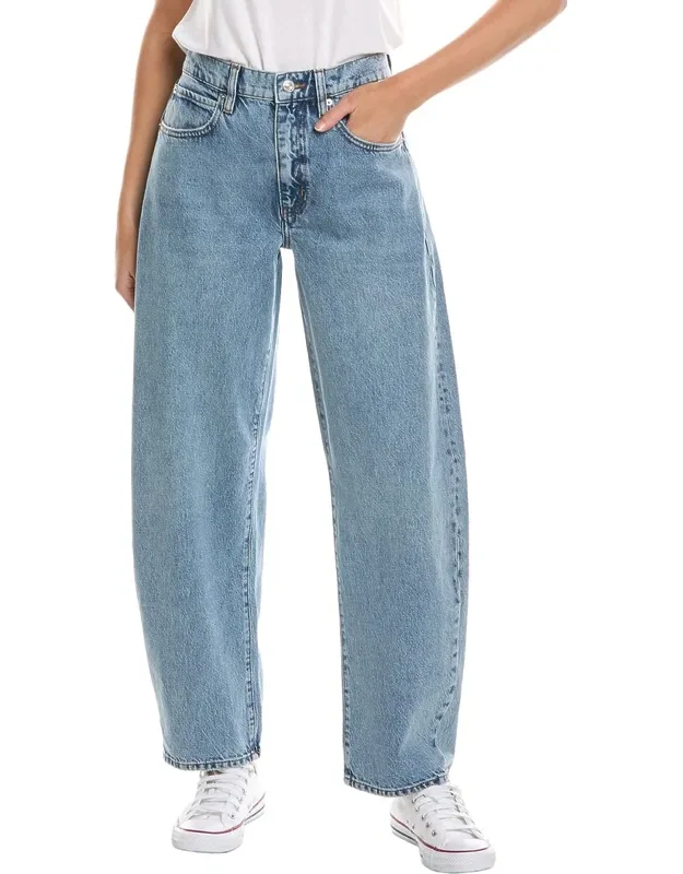 Low Slung Dollhouse Barrel Jeans