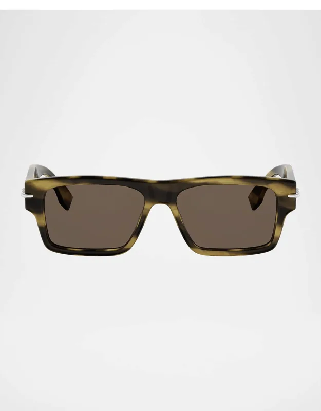 Selleria Acetate Rectangle Sunglasses
