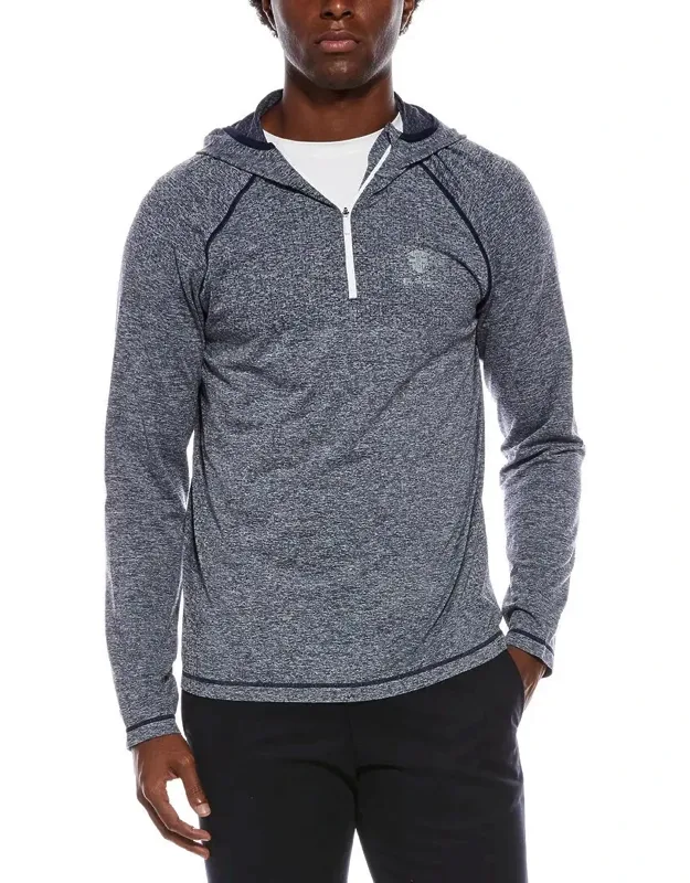 Seamless Knit 1/4 Zip Hoodie