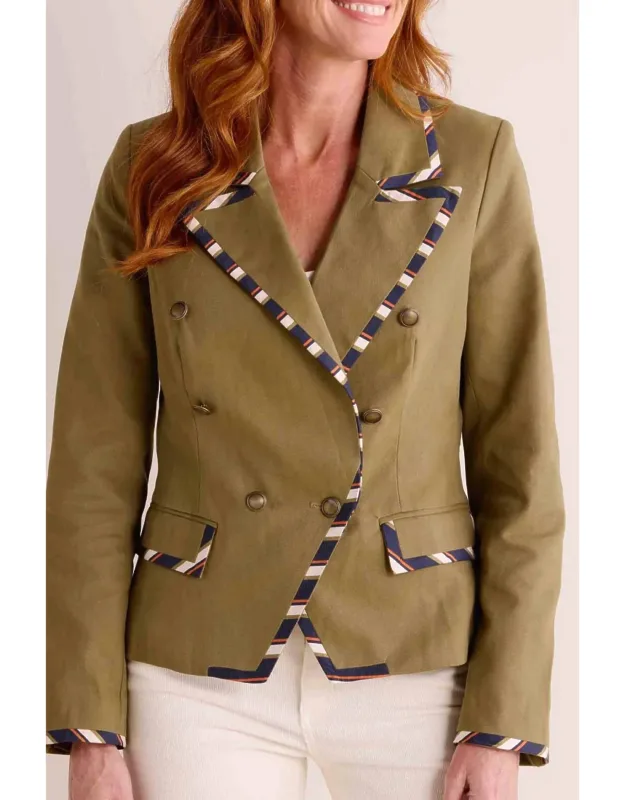 Arianna Army Blazer