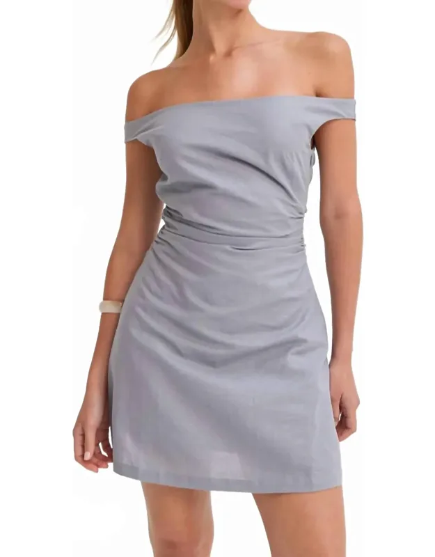 Asymmetrical Mini Dress