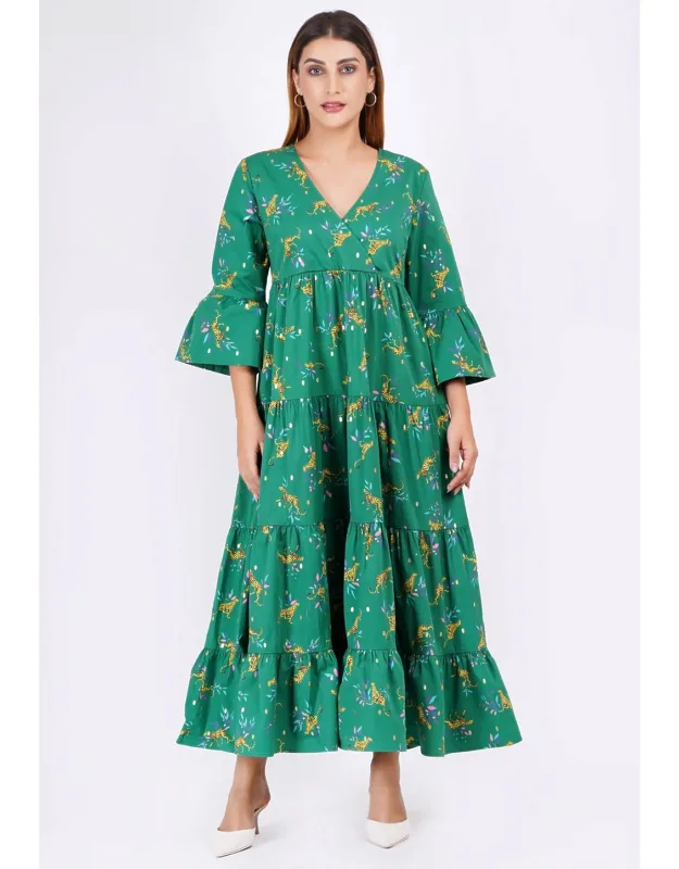 Poplin Maxi Dress