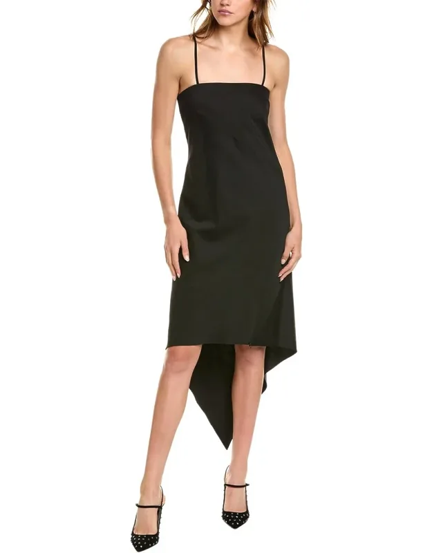 Scarf Hem Dress