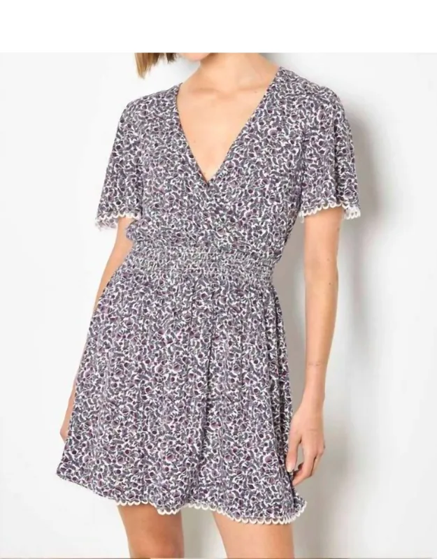 Ditsy Print Dress