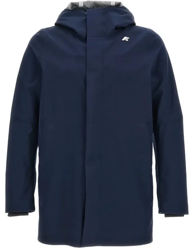 Minimalist Jacket With Drawstring