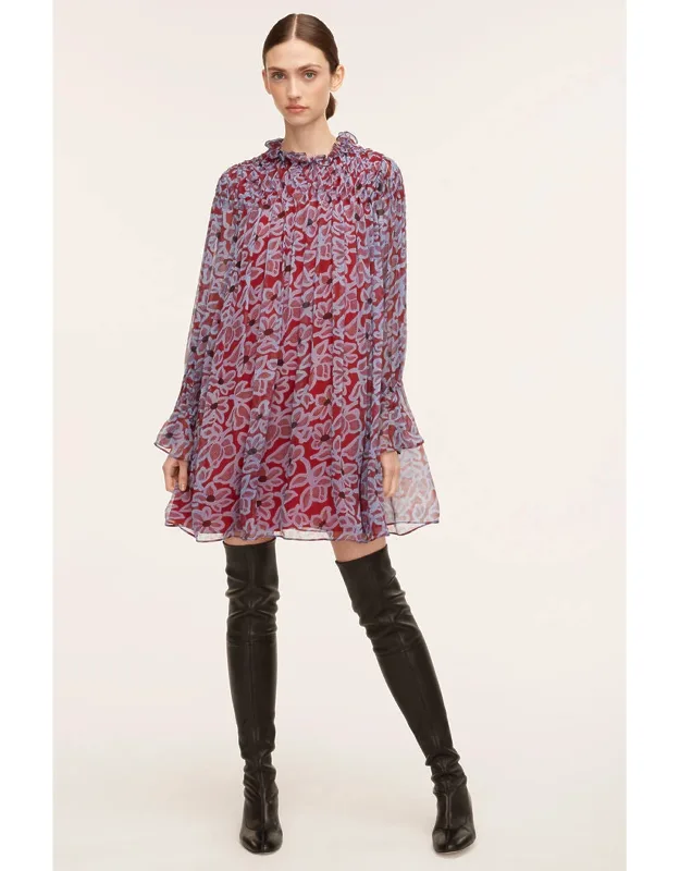 Fleur Chiffon Smocked Dress