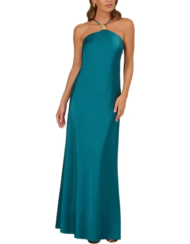 Solid Maxi Dress