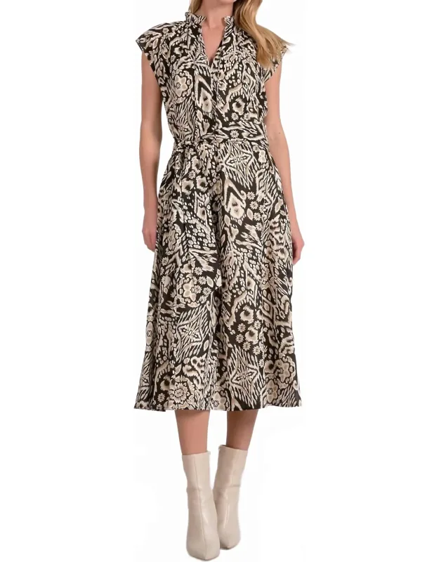 Printed Maxi Dress