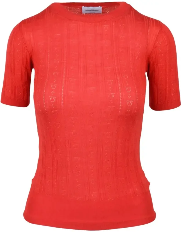 Wool Knit Top