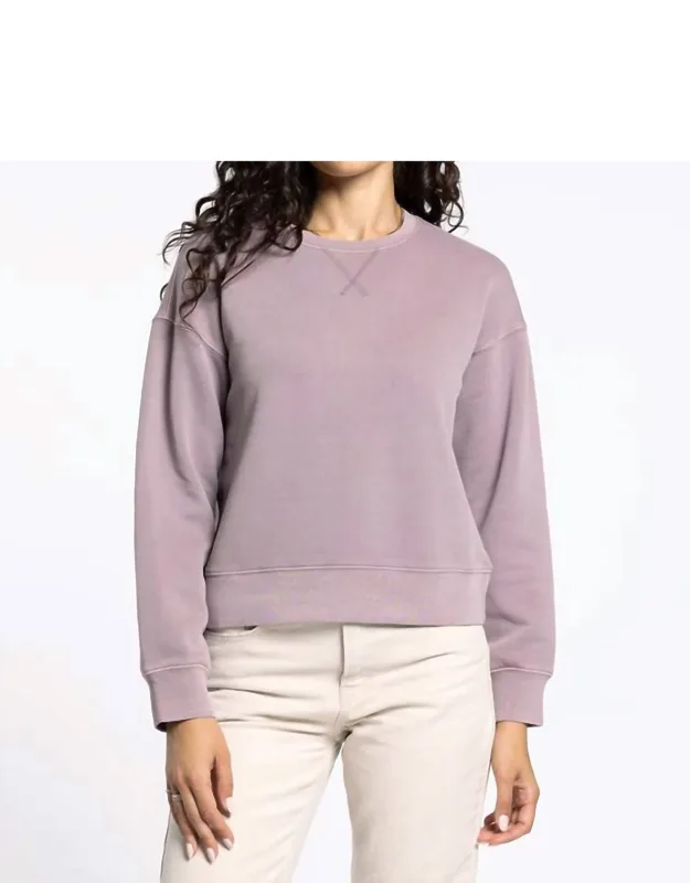 Serenity Fleece Crew Neck Sweatshirt