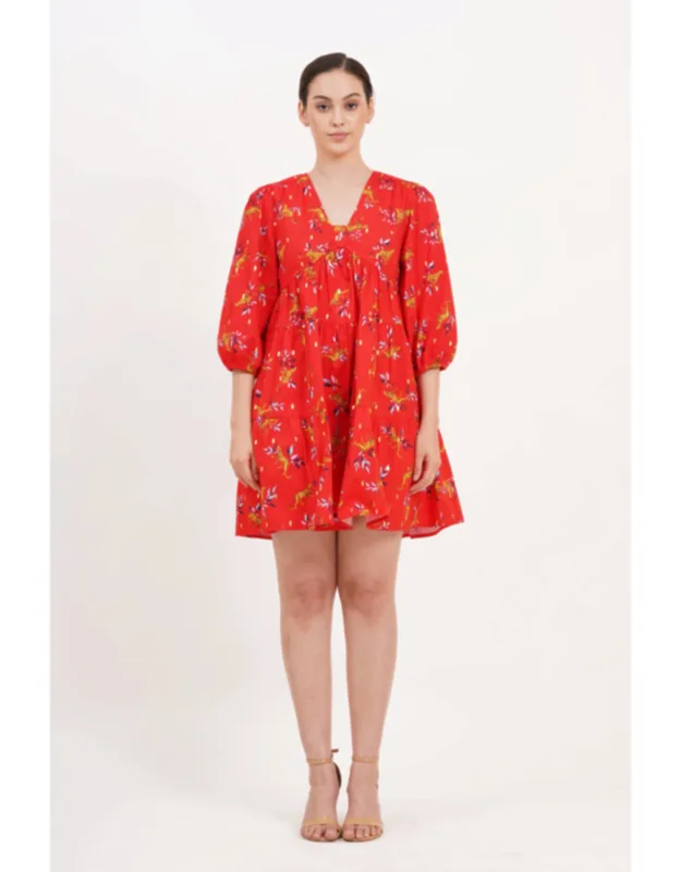 Empire Waist Mini Dress
