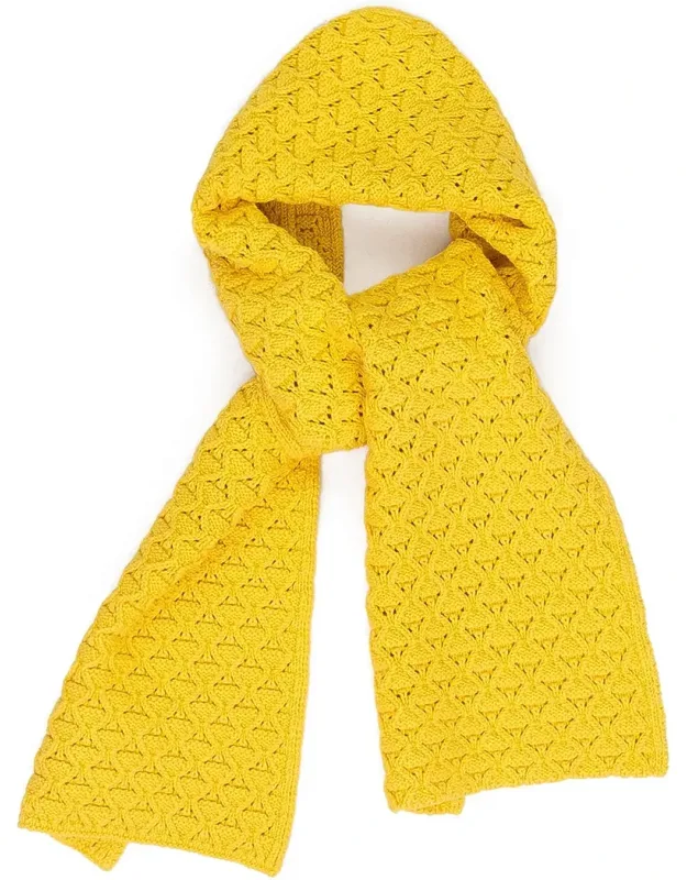 Eyelet Knit Scarf