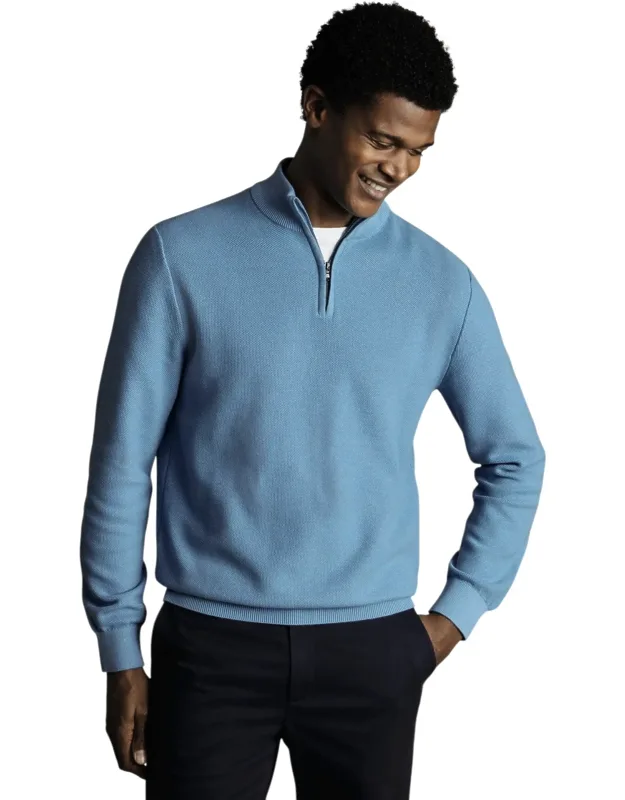Zip Neck Sweater