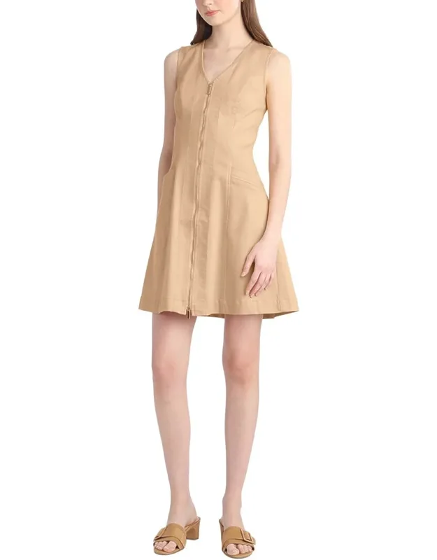 Sienna Sleeveless V-neck Mini Dress