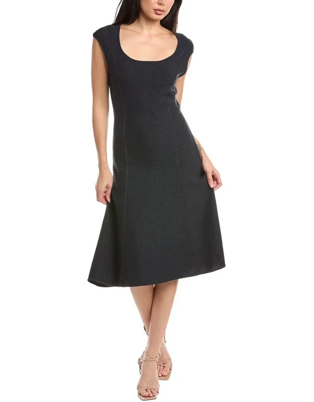 Knit A-line Dress