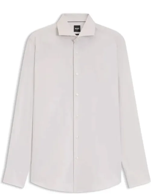 Structured Cotton Blend Shirt