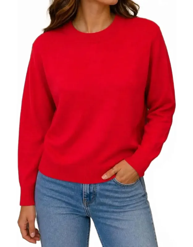 Long Sleeve Crew Neck Sweater