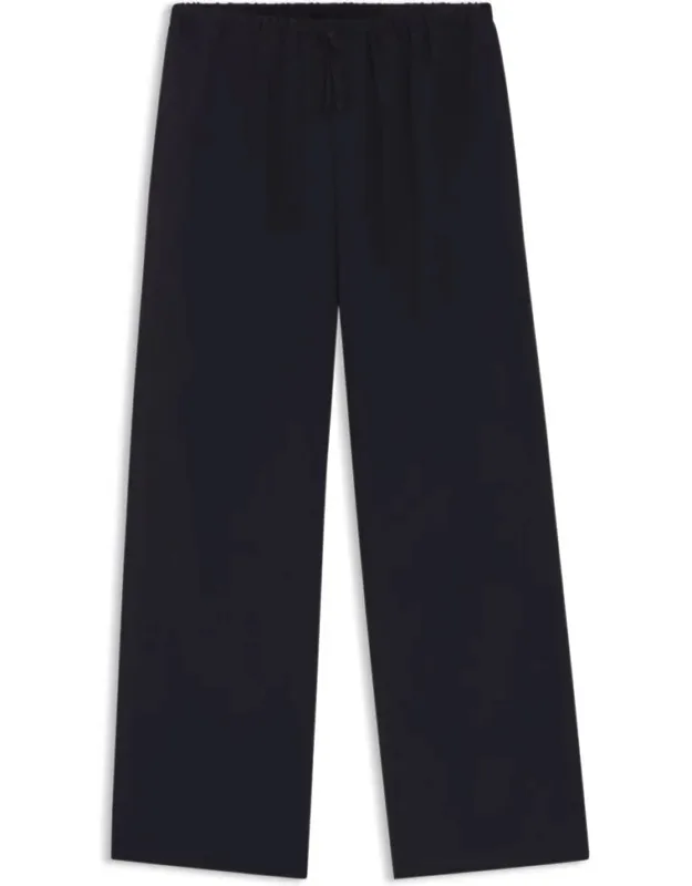 Drawstring Pants In Virgin Wool