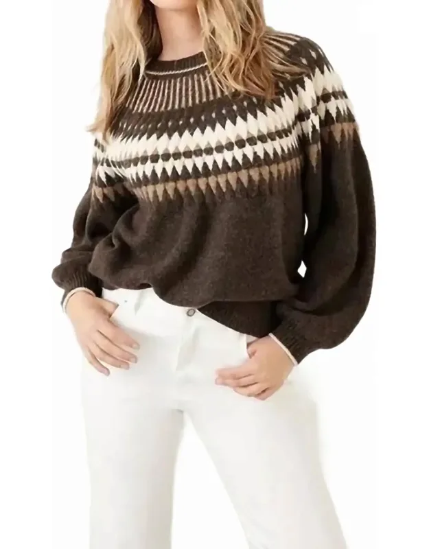 Jacquard Sweater