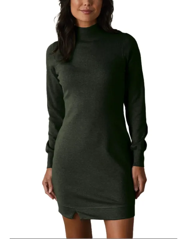 Mock Neck Dress