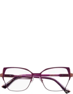 Geometric Cat-eye Sunglasses With Adjustable Nose Pads