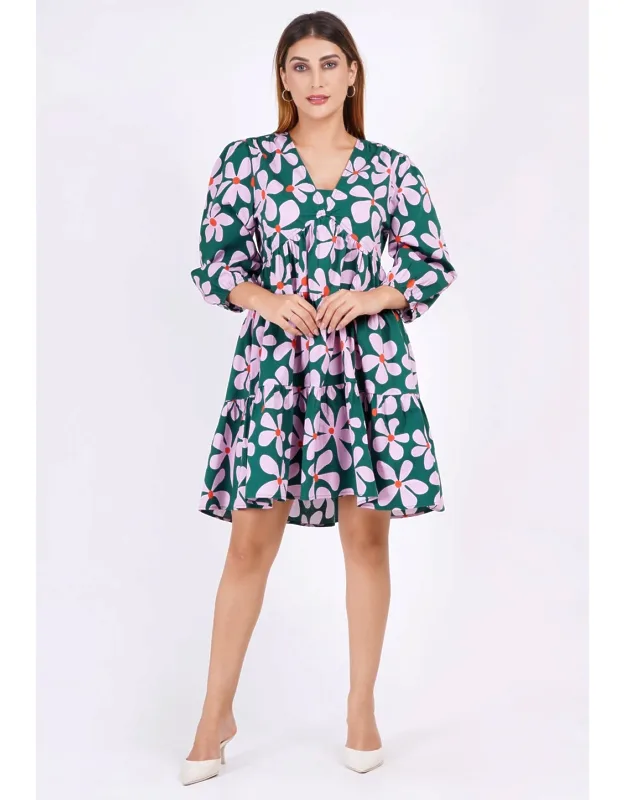 Empire Waist Mini Dress