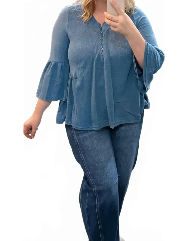 Knit Flowy Top