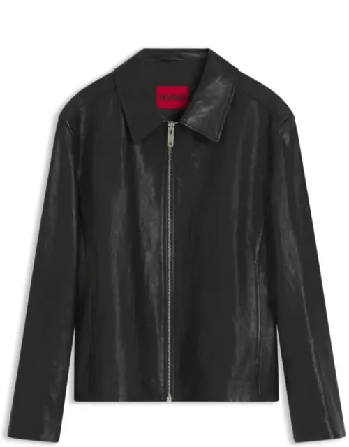 Regular-fit Jacket In Nappa Leather
