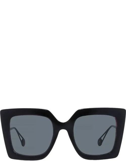 Smoke Square Sunglasses