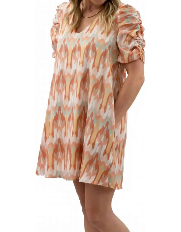 Satin Petals Dress