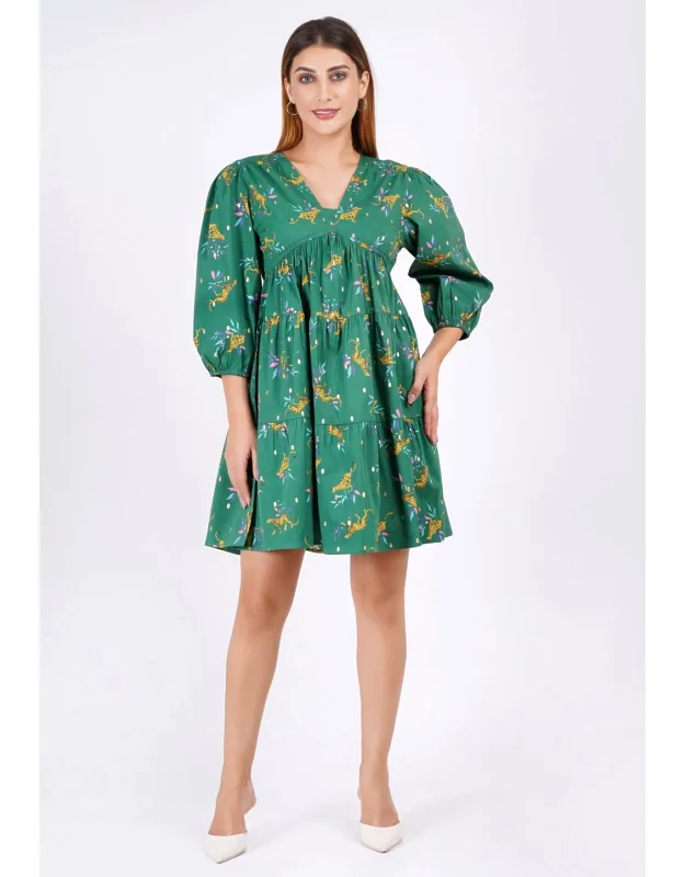 Empire Waist Mini Dress