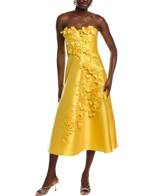 Gazar 3d Midi Dress