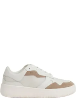 Leather & Suede Low-top Sneakers
