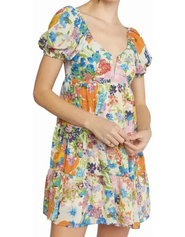 Puff Sleeve Dress