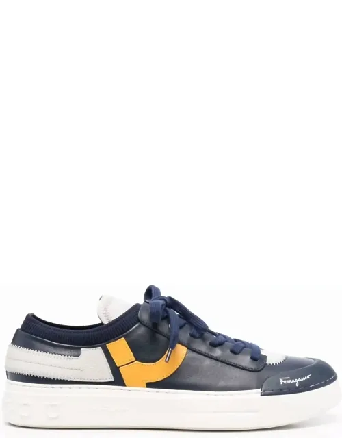 Logo Print Lace-up Sneakers
