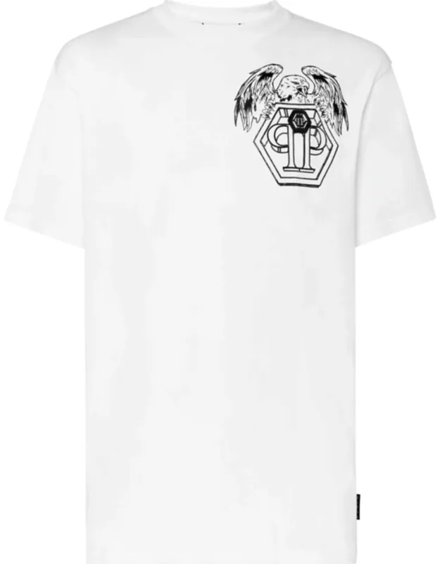 T-shirt Round Neck Ss Hexagons