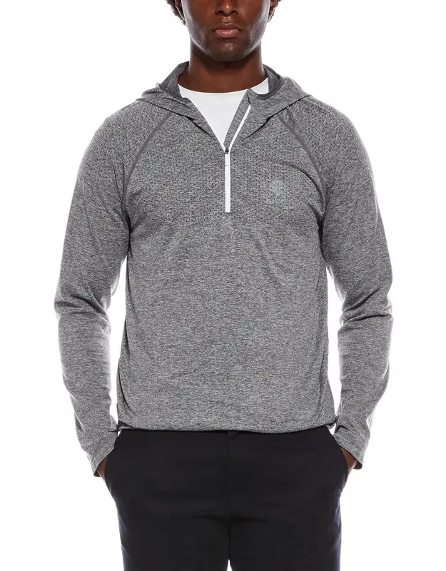 Seamless Knit 1/4 Zip Hoodie