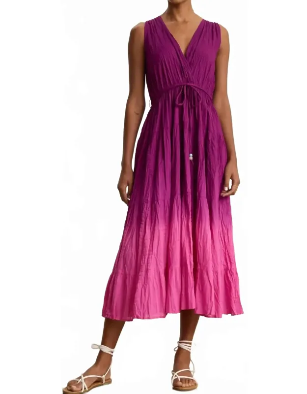 Marilyn V-neck Dress