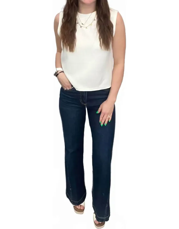 Fiona Split Hem Jeans