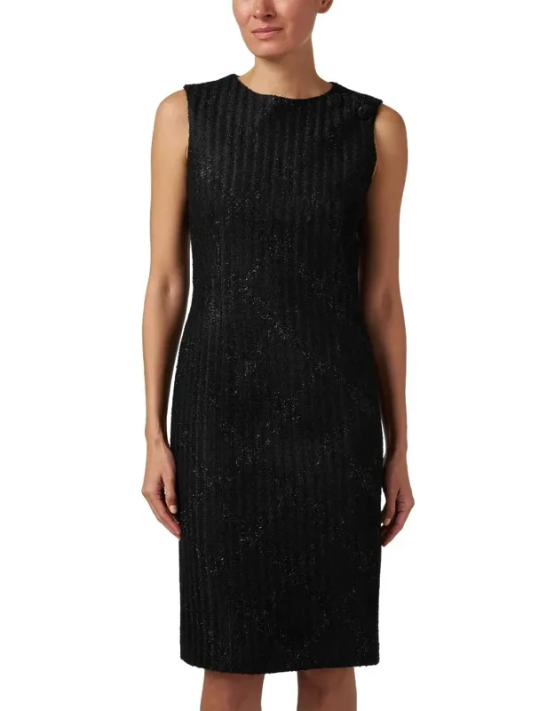 Plaid Sheath Dress