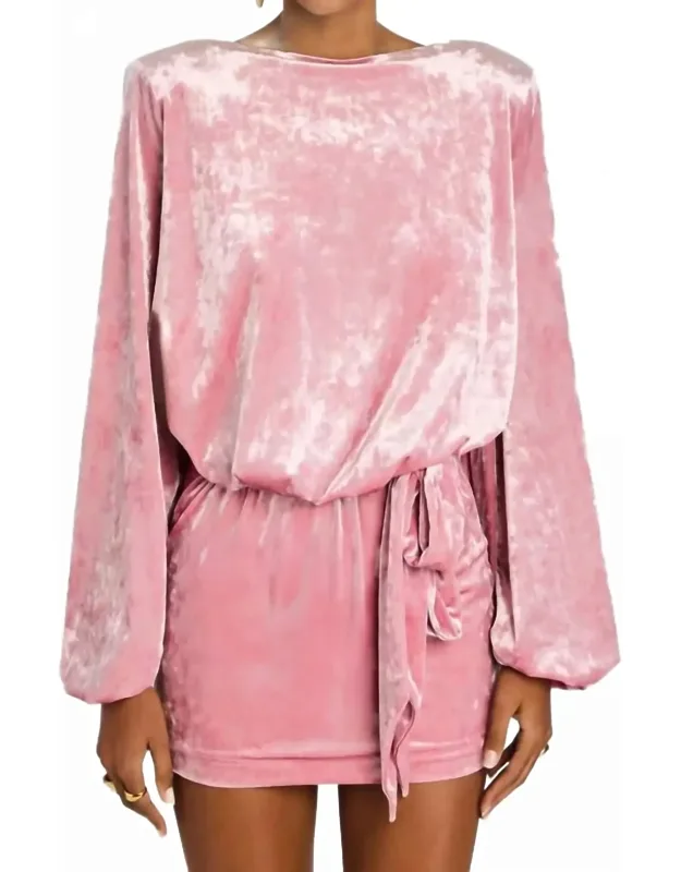 Elysia Velvet Dress