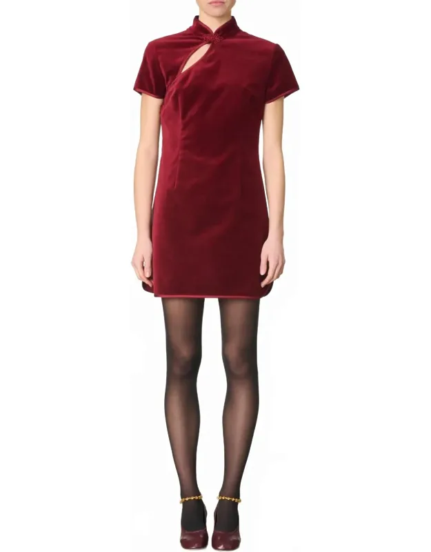 Cerise Mini Dress
